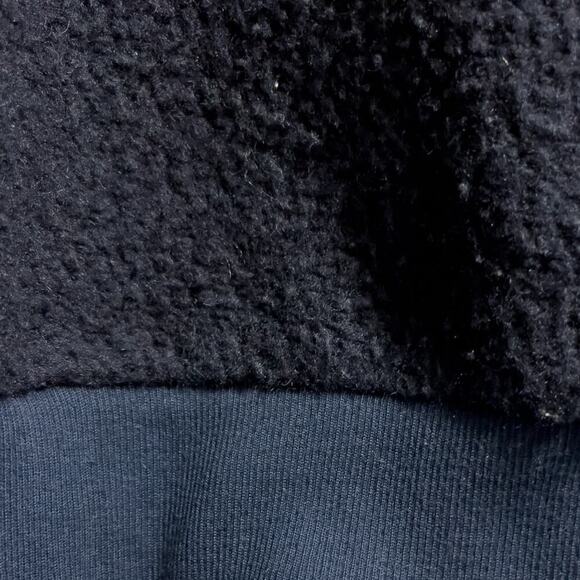 Patagonia Pullover Women Medium Quarter Zip Woolyester Navy Blue Fleece Outdoors - Picture 4 of 7